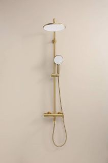 Душевая стойка Raglo R20.24.03 золотой сатин